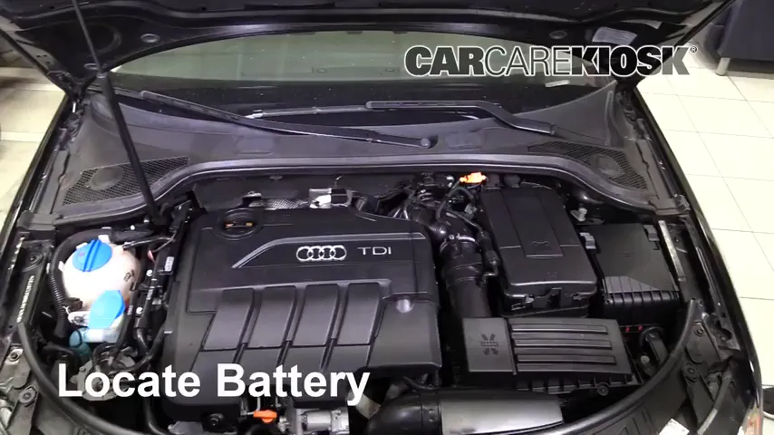 2011 Audi A3 TDI 2.0L 4 Cyl. Turbo Diesel Battery Jumpstart